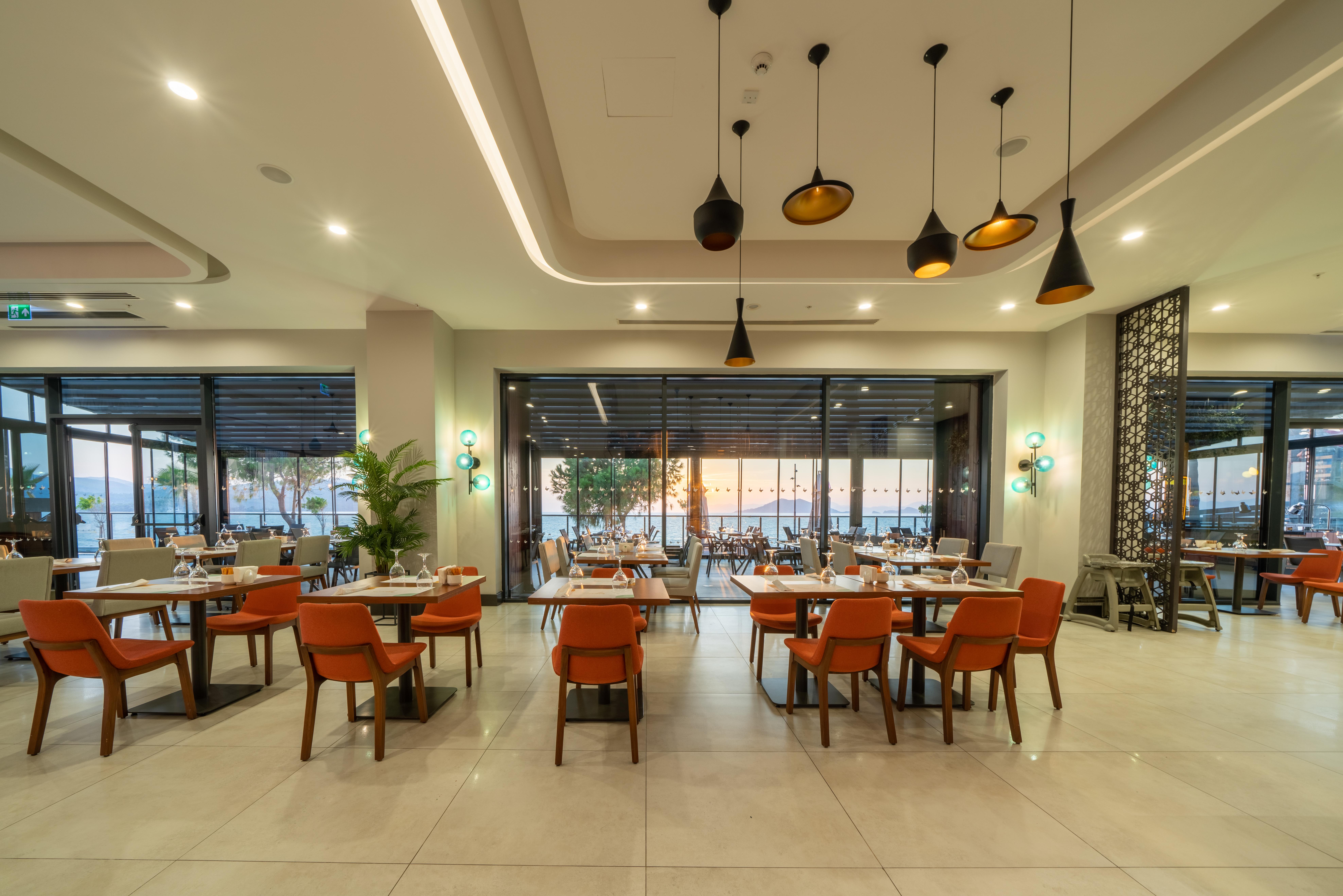 Sundia Exclusive By Liberty Fethiye Adults Only Hotel Exterior photo The interior of the restaurant